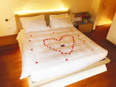 Letto o letti in una camera di Villa Veneta-Ca' Sabbioni Venezia