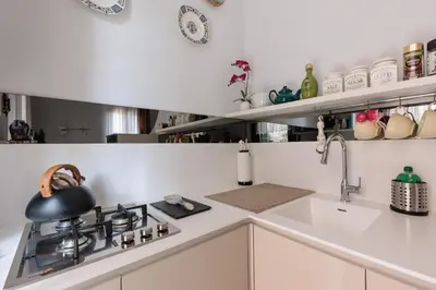 Cucina o angolo cottura di Appartamento Luxury Ai Greci