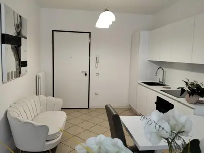 Cucina o angolo cottura di Alla Stazione - alloggio con parcheggio Spresiano