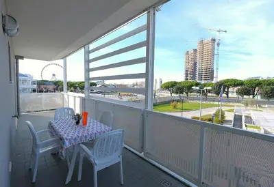 Balcone o terrazza di Bilocale in Residence Piazza Brescia