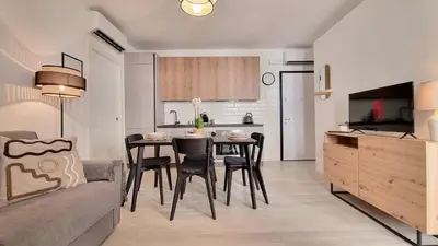 Cucina o angolo cottura di Davina Luxury Suite - Treviso Center - Free Parking - Venice in 30' - AC