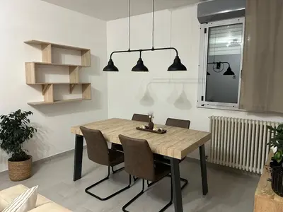 Planimetria di Modern apartment, terrace, AC and WiFi