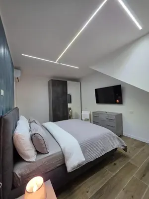 Letto o letti in una camera di Comoda a venezia modern house
