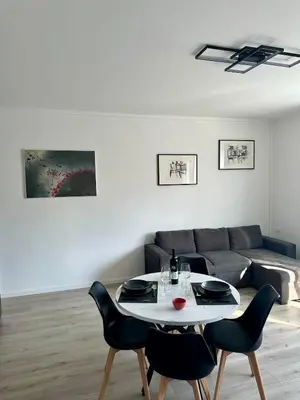 Area soggiorno di Hidden Style Urban Loft Near Venice