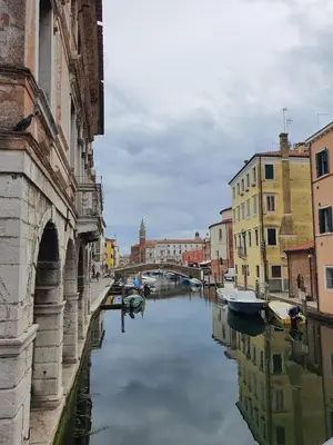 Vista sul fiume nelle vicinanze dell'appartamento