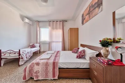 Letto o letti in una camera di Venice Mahdi Train station Appartement