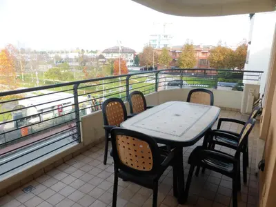 Balcone o terrazza di Residence Aurora Park zona Piazza Aurora