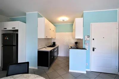 Cucina o angolo cottura di Quadrilocale Stej Palace