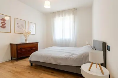 Letto o letti in una camera di Sparkling nest