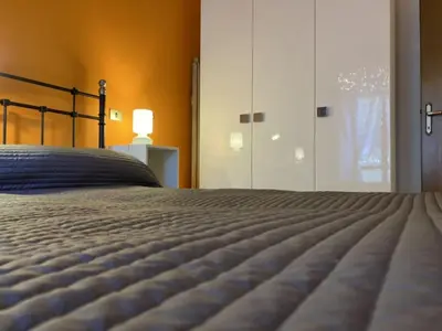 Letto o letti in una camera di Modern accommodation in the town centre