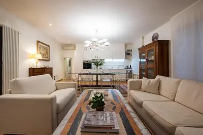 Area soggiorno di San Polo Charming House