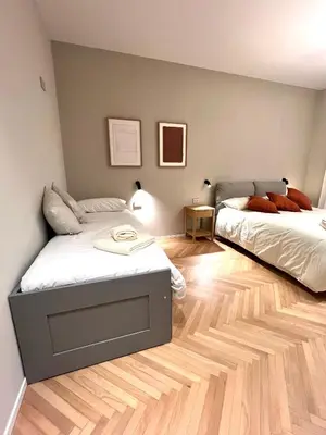 Letto o letti in una camera di Residenza Lungosile