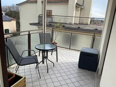 Balcone o terrazza di Attic Mestre Station no lift