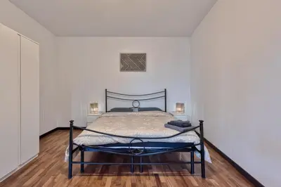 Letto o letti in una camera di City Retreat, Vicino alla Stazione di Padova
