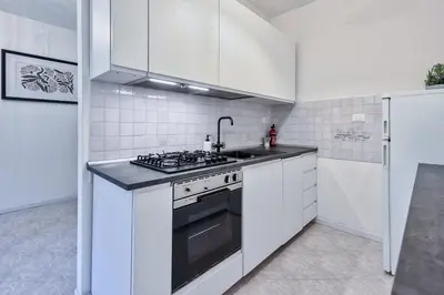 Cucina o angolo cottura di City Retreat, Vicino alla Stazione di Padova