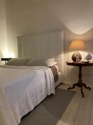 Letto o letti in una camera di Appartamento Romantico