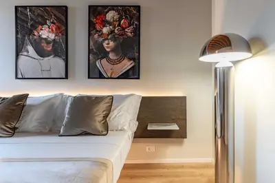 Area soggiorno di The David Residence - Venice Luxury Apartment
