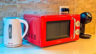 Set per la preparazione di tè e caffè presso La Casa Gialla by Ca-Sa Check
