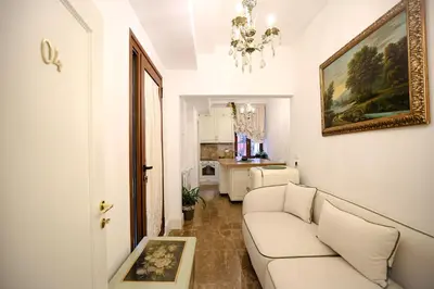 Area soggiorno di Marin Apartments