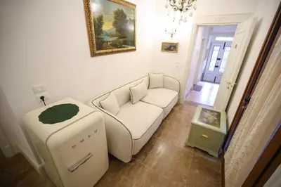 Area soggiorno di Marin Apartments