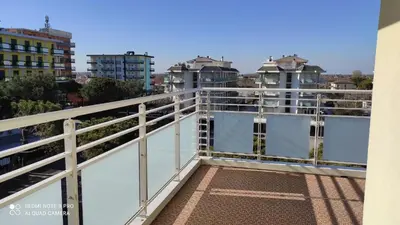Balcone o terrazza di Trilocale Diplomatic Fronte Mare Piazza Torino