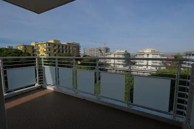 Balcone o terrazza di Trilocale Diplomatic Fronte Mare Piazza Torino