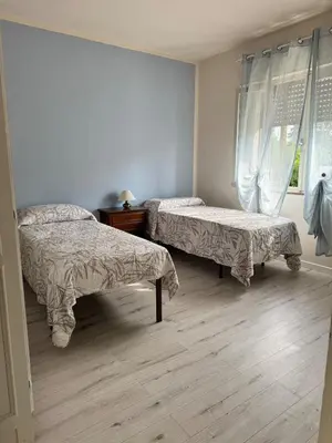 Letto o letti in una camera di Casa Toè da Guido