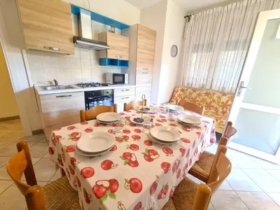 Cucina o angolo cottura di Apartment in Rosolina Mare near centre