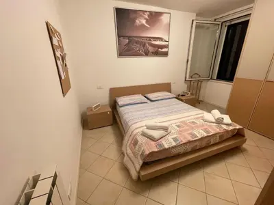 Letto o letti in una camera di Apartment Charmante Wohnung in Cannaregio by Interhome