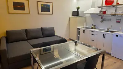 Cucina o angolo cottura di Pop e tranquillità a 15 minuti di tram dal centro - Pedro