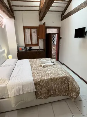 Letto o letti in una camera di Venice Mini Milky Way Apartment