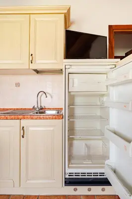 Cucina o angolo cottura di Alloggio immerso nella Laguna