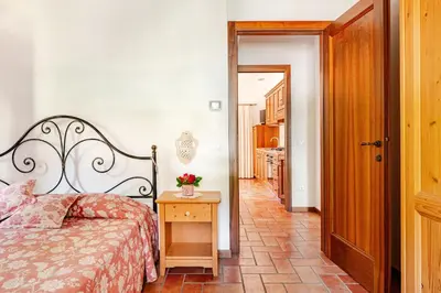 Letto o letti in una camera di Alloggio immerso nella Laguna