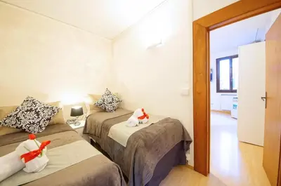 Letto o letti in una camera di DolceVita Apartments N 530 San Marco