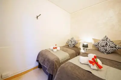 Letto o letti in una camera di DolceVita Apartments N 530 San Marco