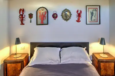 Letto o letti in una camera di Biennale Terrace