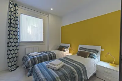 Letto o letti in una camera di Paint Venice House