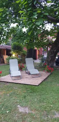 Giardino di Villa in stile vicino Treviso e Venezia