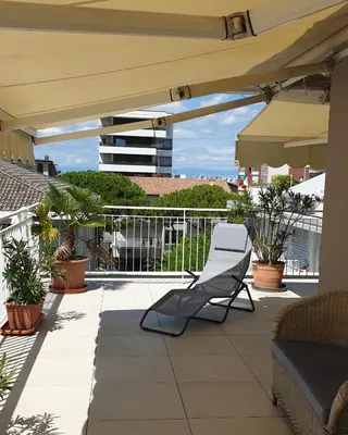 Balcone o terrazza di Attico Alghe Rosse Jesolo lido