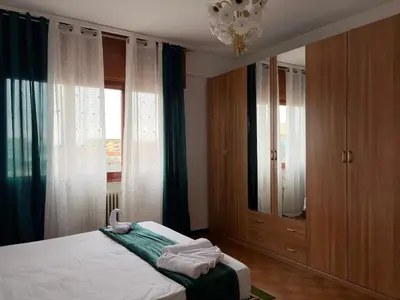 Letto o letti in una camera di Leone Di Venezia
