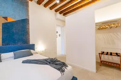 Letto o letti in una camera di Ca Eugenio San Lorenzo