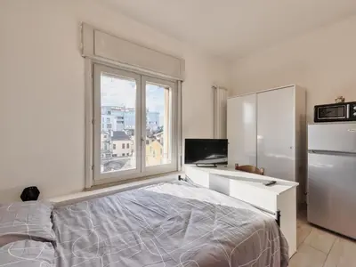 Letto o letti in una camera di Binario Uno, A Due Passi dalla Stazione