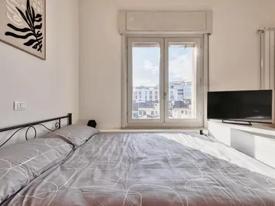 Letto o letti in una camera di Binario Uno, A Due Passi dalla Stazione