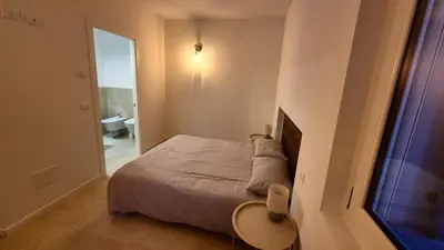 Letto o letti in una camera di Deuaitaus