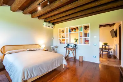 Letto o letti in una camera di Il Salice Country Luxury