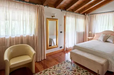 Letto o letti in una camera di Dream's hill