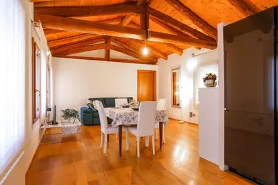 Area soggiorno di Casa Fiera Treviso