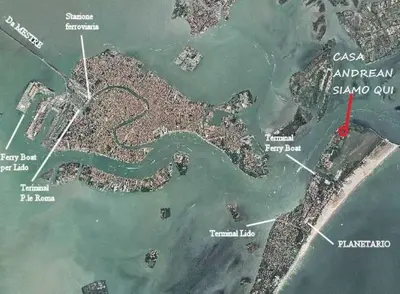 Paesaggio naturale nelle vicinanze dell'appartamento