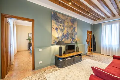 TV o dispositivi per l'intrattenimento presso Operetta Cosy Apartment in Dorsoduro