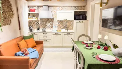 Cucina o angolo cottura di Luxury Apartment Calle olivi